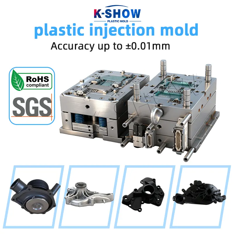 Plastic Car Water Pump Housing Mould